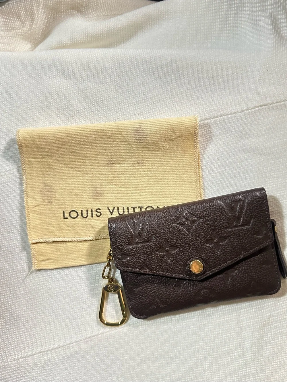 Authentic Louis Vuitton Pochette Clés (Key Pouch)